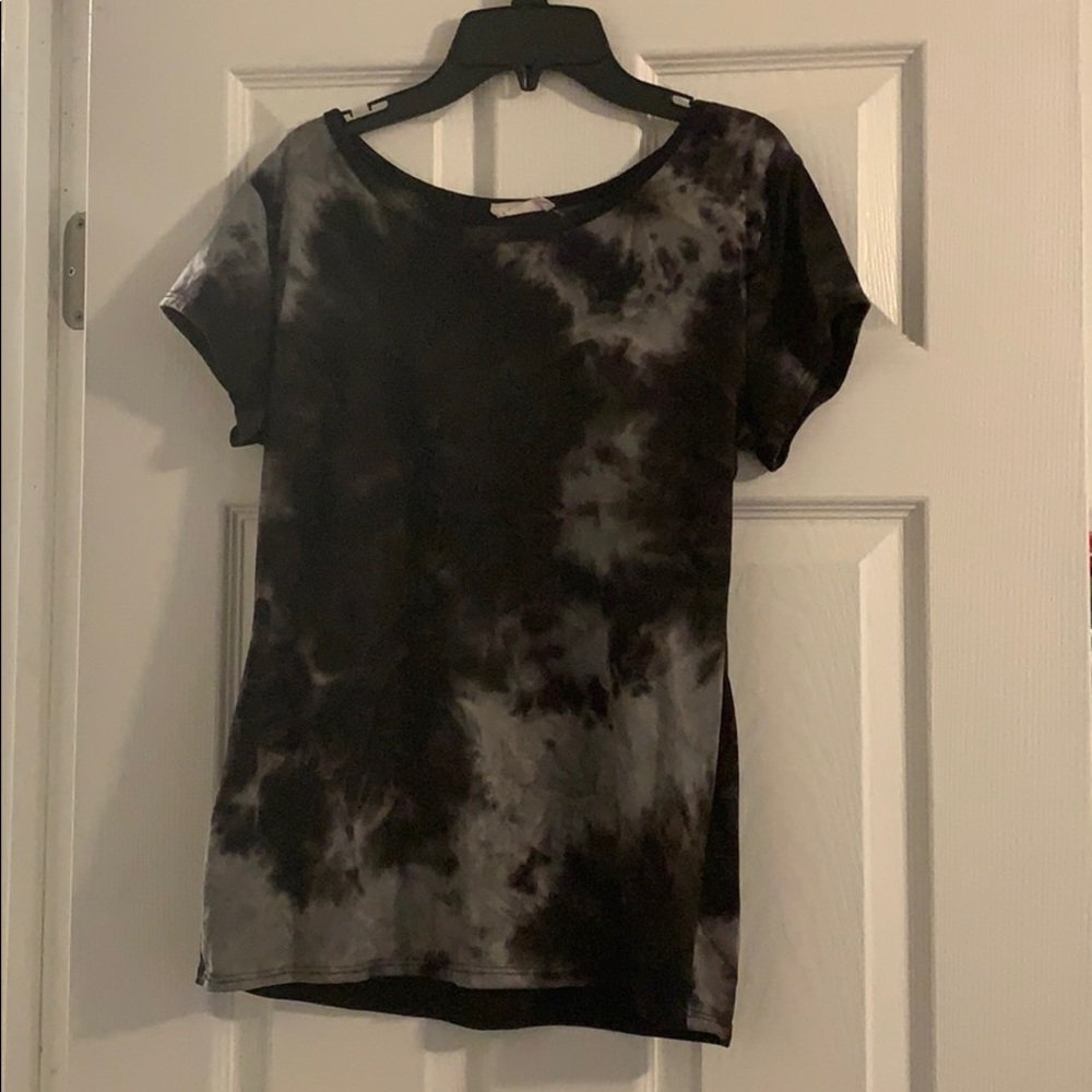 Kind of a tie dye look type of shirt